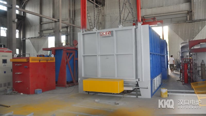 中溫臺(tái)車(chē)式電阻爐